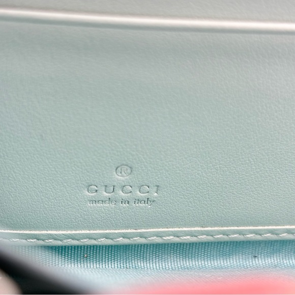 RARE LIMITED EDITION Pastel Gucci Marmont Wallet Gucci Pastel Rainbow Wallet - Picture 13 of 16